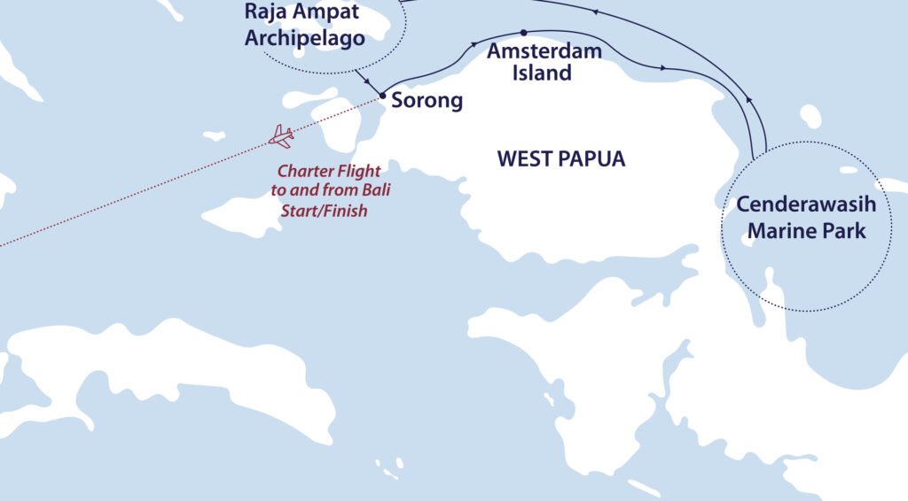 Raja Ampat and Cenderawasih Bay itinerary